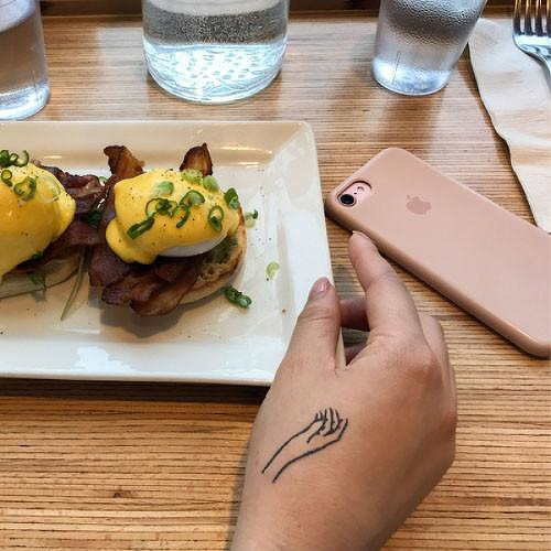Bruh by inkbox is a Minimal temporary tattoo from inkbox - 0