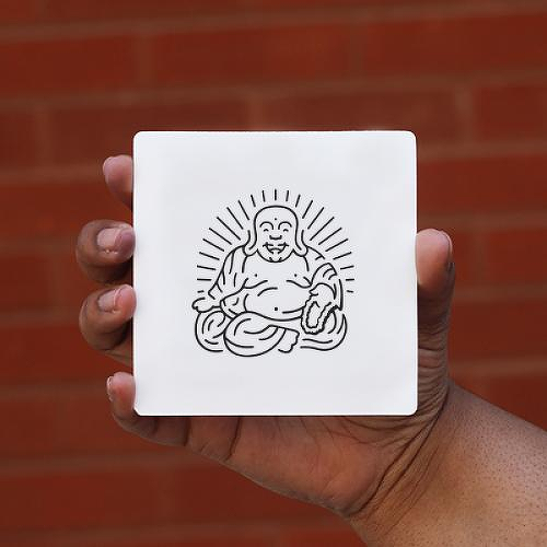 Budai by Sandra Kong is a Hearts temporary tattoo from inkbox - 0