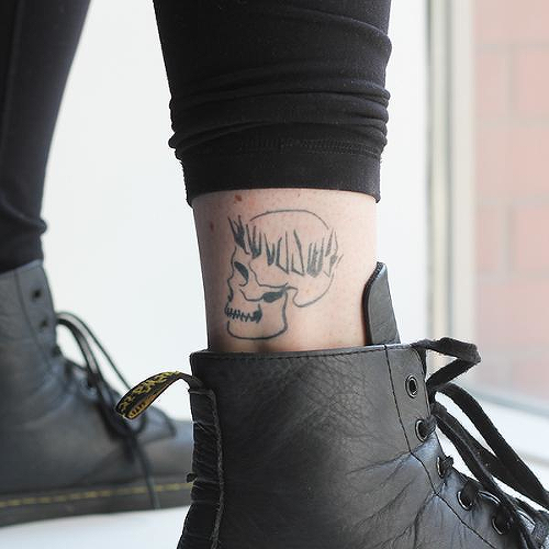 Calveria by Cecilia Gomez is a Body temporary tattoo from inkbox - 2