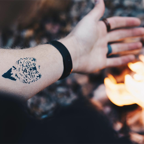 Canis Lupus by inkbox is a Animals temporary tattoo from inkbox - 0