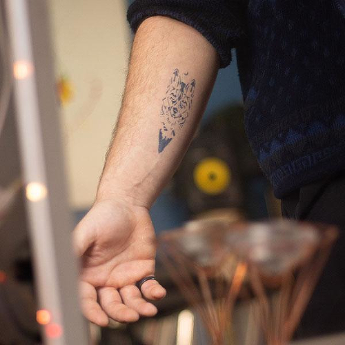 Canis Lupus by inkbox is a Animals temporary tattoo from inkbox - 1