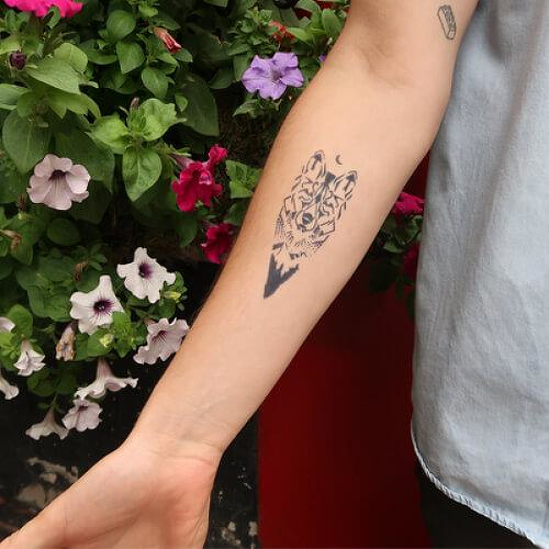 Canis Lupus by inkbox is a Animals temporary tattoo from inkbox - 2
