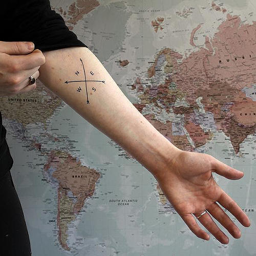 Cardinal by Miguel Romero is a Arrows temporary tattoo from inkbox - 2
