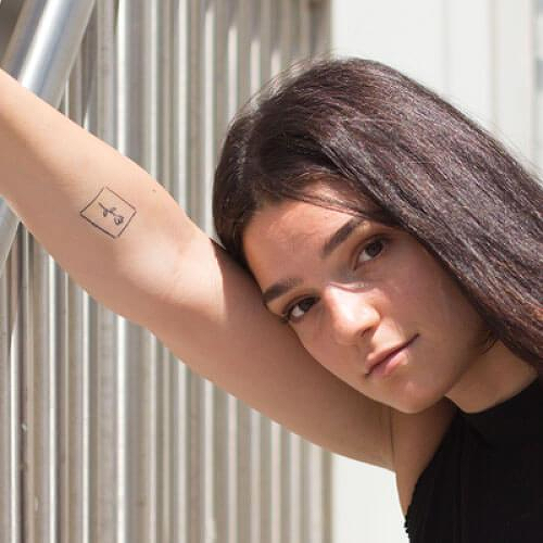 Carolinae by inkbox is a Flowers temporary tattoo from inkbox - 0