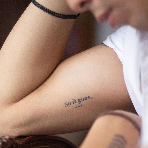 Casa Belli by Inkbox is a Quotes temporary tattoo from inkbox - 2