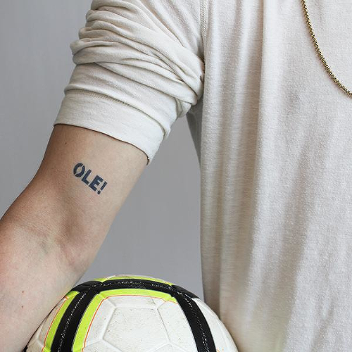Charge by inkbox is a Quotes temporary tattoo from inkbox - 0