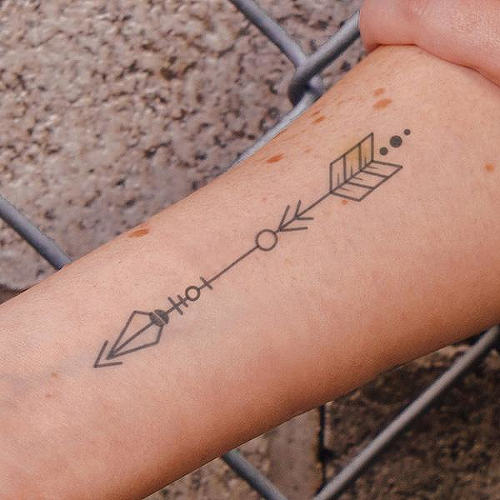 Chichi by inkbox is a Arrows temporary tattoo from inkbox - 2