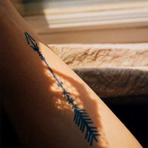 Chichi by Nikki Di Biasio is a Arrows temporary tattoo from inkbox - 1