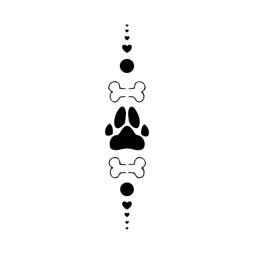 Chien by Zoë Muro is a temporary tattoo from inkbox - design