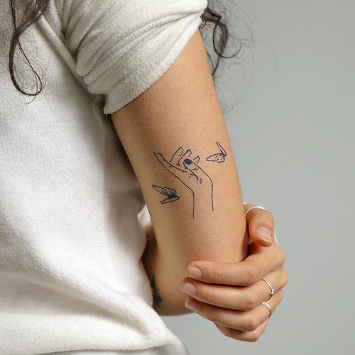 Chrysalis by Miguel Romero is a Gaming & Fandom temporary tattoo from inkbox - 0