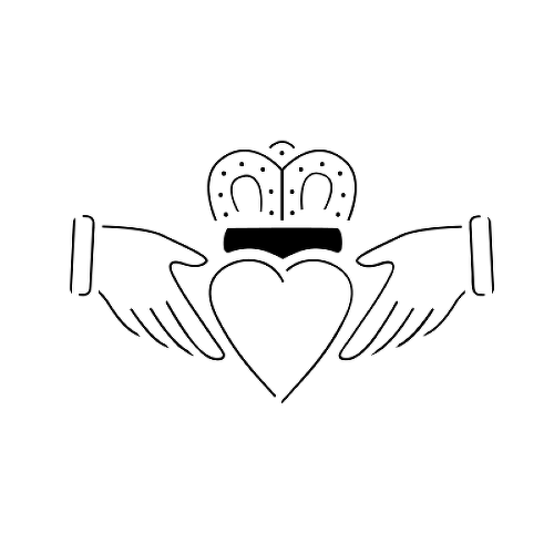 Claddagh by Katie L is a Hearts temporary tattoo from inkbox - 1