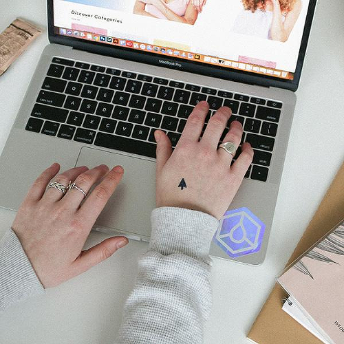 Click by Stef Luthin is a Arrows temporary tattoo from inkbox - 0