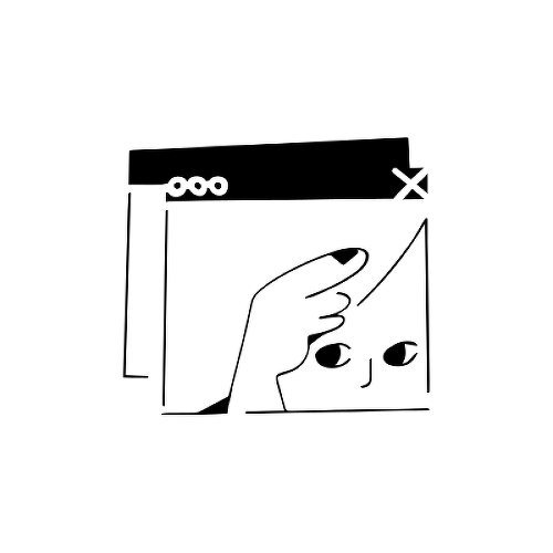 Close The Window by Sisia Duo is a temporary tattoo from inkbox - 1