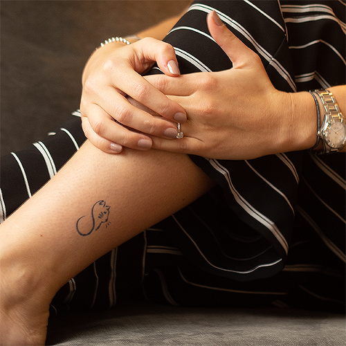 Clowder by Nikki Di Biasio is a Animals temporary tattoo from inkbox - 0