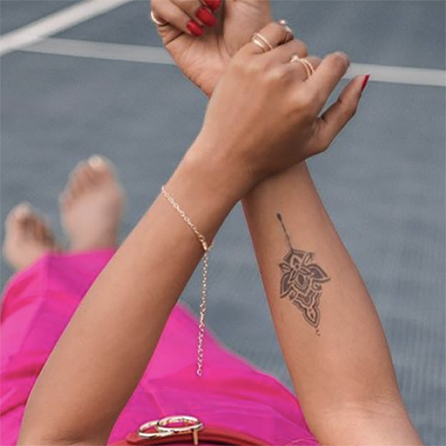 Comely by Sarah Skrlj is a Spiritual temporary tattoo from inkbox - 0