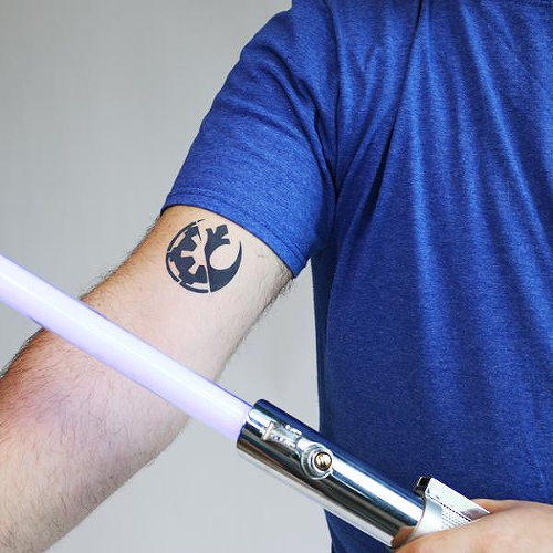 Conflict by Tyler Rehberg is a Gaming & Fandom temporary tattoo from inkbox - 0