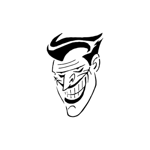 Coringa by Felipe Sena is a Gaming & Fandom temporary tattoo from inkbox - 1