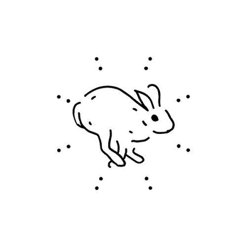 Cottontail by JBR is a Animals temporary tattoo from inkbox - 1