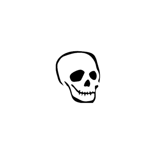 Cranium by Tyler Rehberg is a Minimal temporary tattoo from inkbox - 1