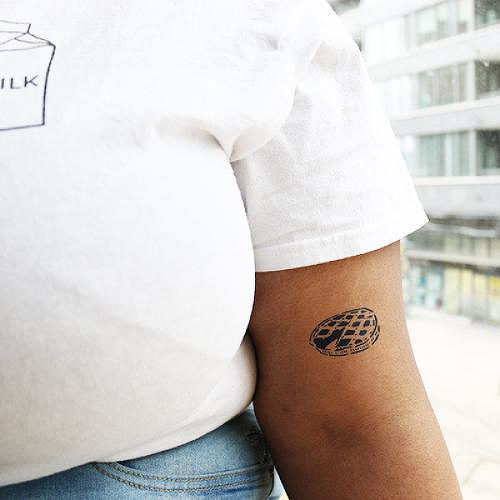 Crust by Heba Sidahmed is a Food & Drink temporary tattoo from inkbox - 2