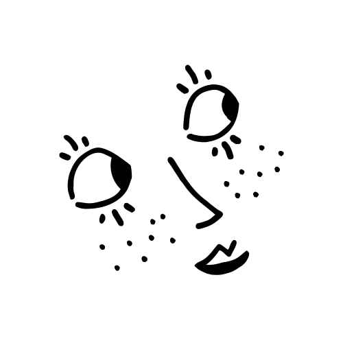 Curious by Camille Lemaire is a temporary tattoo from inkbox - design