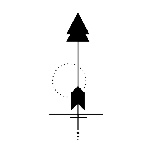 Cursorrow by @heyyJules_ is a Arrows temporary tattoo from inkbox - 1