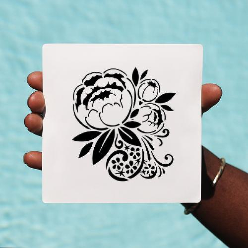 Daurica by Lenera Solntseva is a Flowers temporary tattoo from inkbox - 0