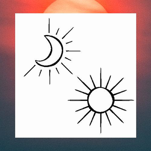Day and Night Bundle of 2 by inkbox tattoos is a temporary tattoo from inkbox - 1