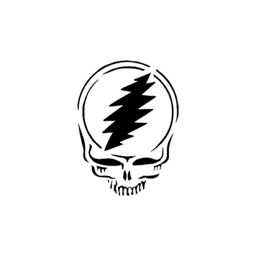 Deadhead by Felipe Sena is a Music temporary tattoo from inkbox - 1
