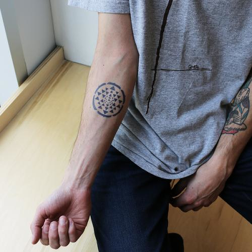 Deity by Felipe Sena is a Mandalas temporary tattoo from inkbox - 0