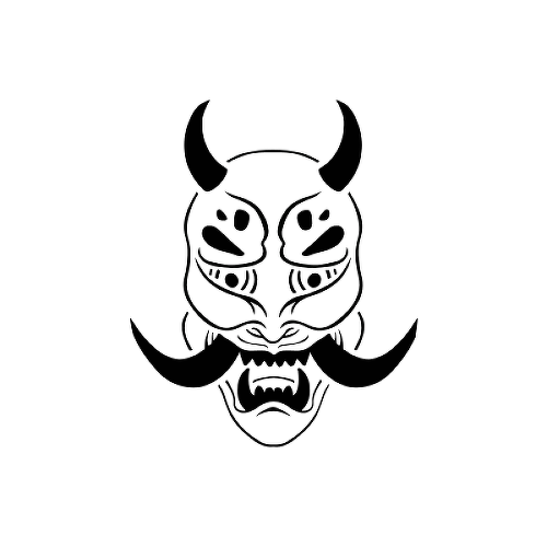 Demask by Shing Yoong is a temporary tattoo from inkbox - 1