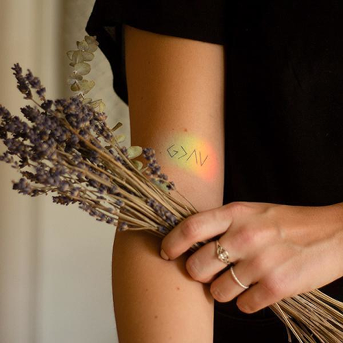 Dios by inkbox is a Spiritual temporary tattoo from inkbox - 2