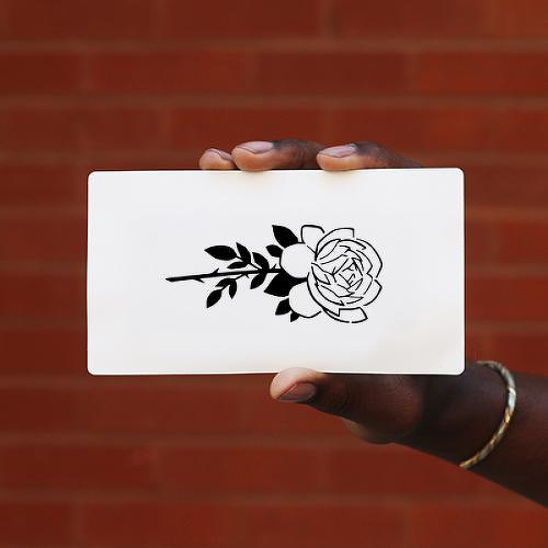 Diosa by Lenera Solntseva is a Flowers temporary tattoo from inkbox - 0