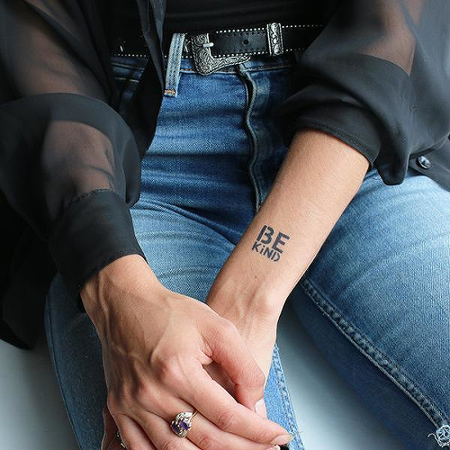 Dobroc by Rachel Llanera is a Quotes temporary tattoo from inkbox - 2