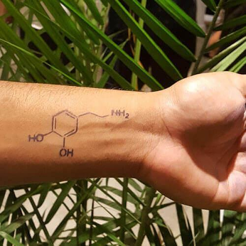 Dopamine by inkbox is a Science temporary tattoo from inkbox - 2