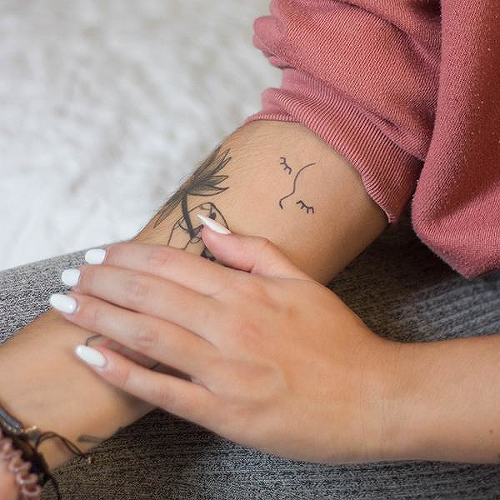 Dora Maar by Inkbox is a Minimal temporary tattoo from inkbox - 2