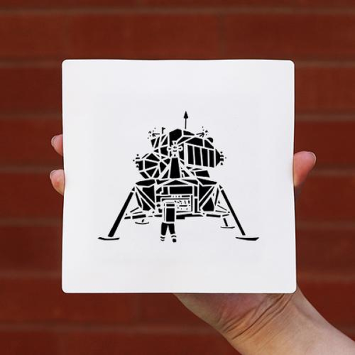 Eagle Lander by Pamelachi is a Space temporary tattoo from inkbox - 0