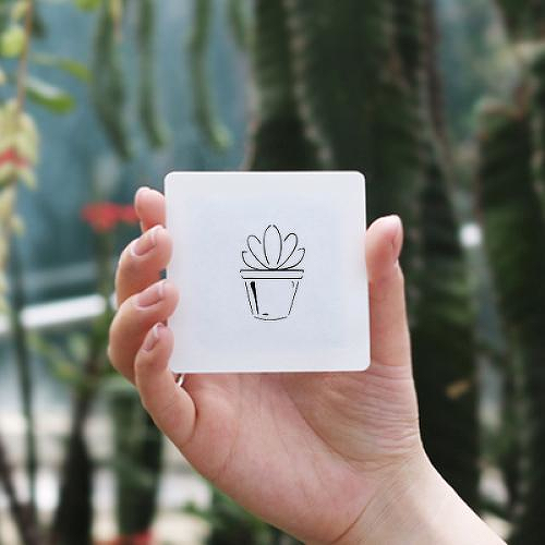 Echeveria by Talia Missaghi is a Nature temporary tattoo from inkbox - 0