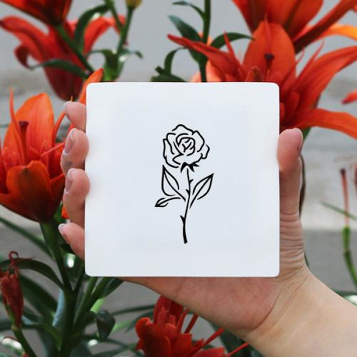 Eden by Xixi Wang is a Flowers temporary tattoo from inkbox - 0