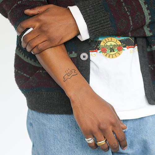 Egg by Shan Rizwan is a Food & Drink temporary tattoo from inkbox - 0