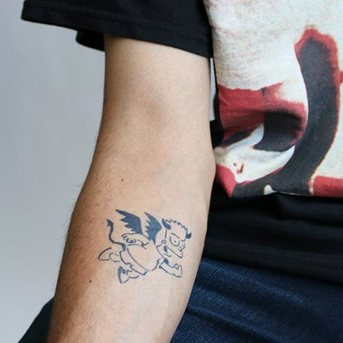 El Barto by Felipe Sena is a temporary tattoo from inkbox - 0