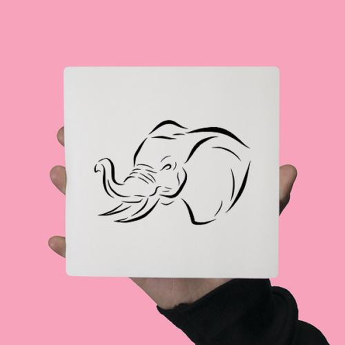 Elephantine by Lina Chambliss is a Animals temporary tattoo from inkbox - 0