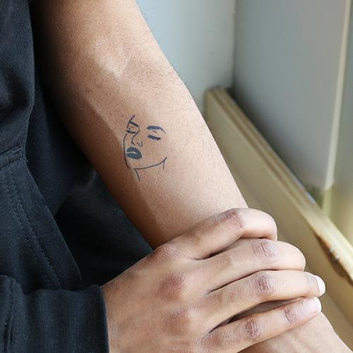 Emily by Marion is a Minimal temporary tattoo from inkbox - 2