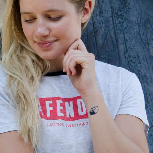 Emmet by inkbox temporary tattoos is a Geometric temporary tattoo from inkbox - 2