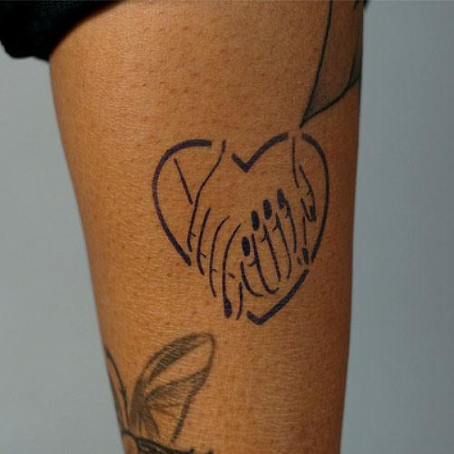 Enamorado by inkbox is a Hearts temporary tattoo from inkbox - 2