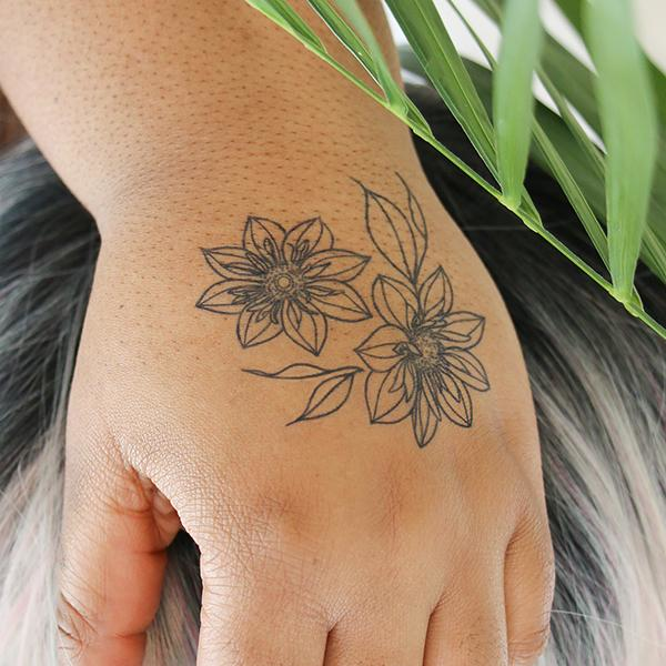 Endearing by humblebee is a temporary tattoo from inkbox - 0
