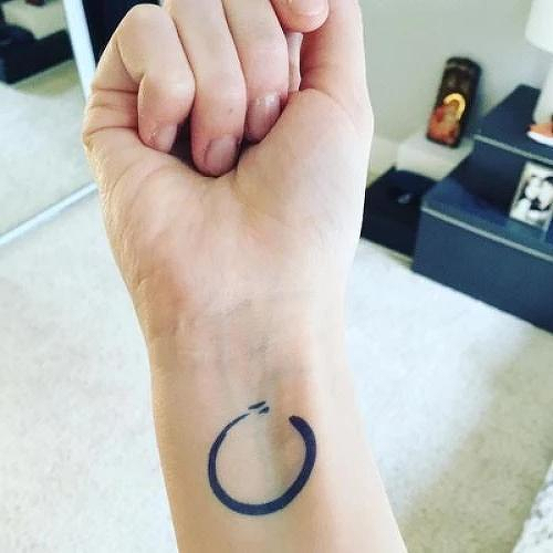 Enso by Inkbox is a Spiritual temporary tattoo from inkbox - 2