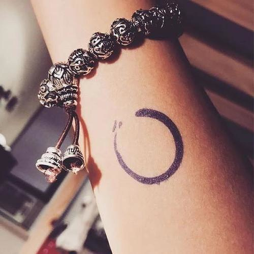 Enso by Inkbox is a Spiritual temporary tattoo from inkbox - 3