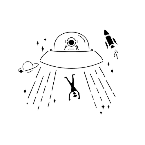 ET by Shing Yoong is a Space temporary tattoo from inkbox - 1