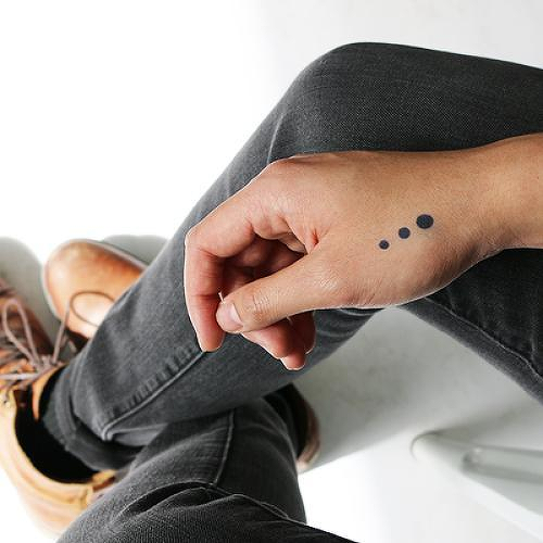 Euclid by Kristine Vodon is a Geometric temporary tattoo from inkbox - 2